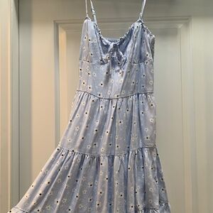 Blue Floral Hollister Minidress